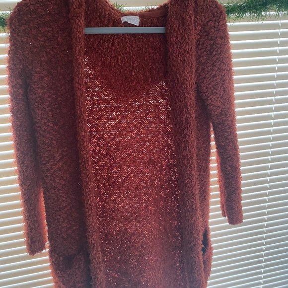 Rust orange cardigan - Picture 1 of 4